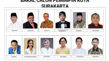 12 Nama Calon Wali Kota Solo Versi Solo Raya Polling, Ada Kaesang dan Yashinta Sekarwangi