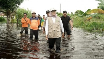 Banjir di Palangka Raya Berdampak ke 2.470 Kepala Keluarga