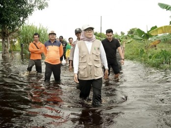 Banjir di Palangka Raya Berdampak ke 2.470 Kepala Keluarga