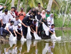 Sulsel Tebar 400.000 Benih Ikan Air Tawar Lagi di Bone, Dicanangkan Jadi Pusat Pembibitan