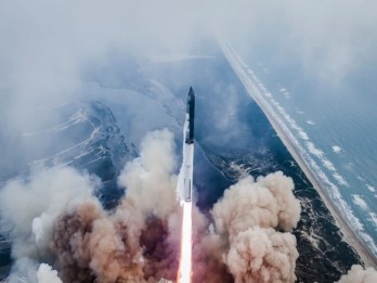 SpaceX Starship Hancur Saat Uji Terbang Ketiga, Ini Kronologinya