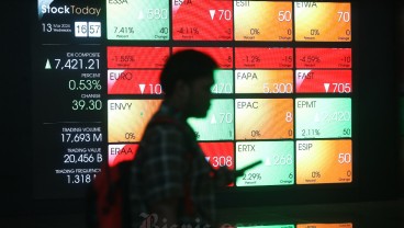 Indeks Bisnis-27 Ditutup Melemah, Saham PGAS, MYOR, CTRA Masih Perkasa