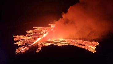 Gunung Berapi di Islandia Meletus Lagi, Muntahkan Lava