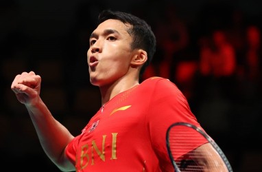All Indonesian Final, Jonatan Ukir Sejarah Bersama Ginting di All England 2024