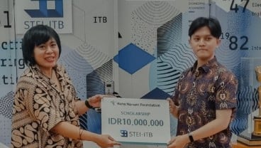 Hana Bank Salurkan Beasiswa Pendidikan untuk Mahasiswa STEI ITB dan Unpad