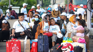Calculating the Peak of Homecoming Return Flow of 2024 Idul Fitri