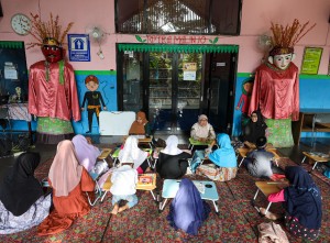 Keseruan Pesantren Kilat di RPTRA Malinjo Jakarta