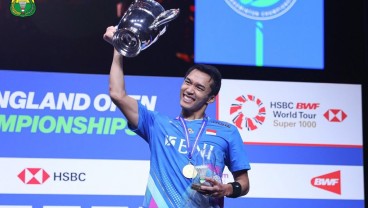 Update Ranking BWF Usai Jonatan Juara All England dan Ginting Runner Up