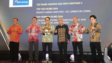 Bank Jateng Kantongi Penghargaan TOP BUMD Award 2024