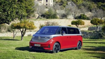 VW Kombi versi Mobil Listrik, Ini Dia ID Buzz GTX Terbaru dari Volkswagen
