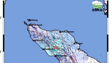 Gempa Guncang Aceh Dua Kali, Terbaru 4,3 SR