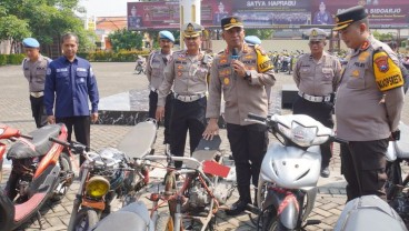 Balap Liar di Sidoarjo, Polisi Sita 228 Motor