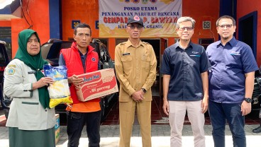 PDS Salurkan Bantuan Sembako ke Korban Gempa di Bawean