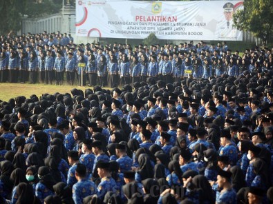 Pelantikan PPPK dan ASN di Kabupaten Bogor