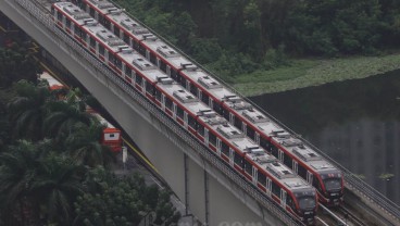 308 Perjalanan LRT Jabodebek Beroperasi pada April 2024