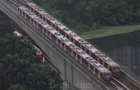 308 Perjalanan LRT Jabodebek Beroperasi pada April 2024