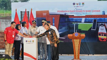 Gerak Cepat di Proyek Stasiun Jatake