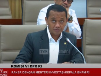 Momen Bahlil Ditegur DPR Gara-gara Sebut Menteri ESDM Kader PDIP