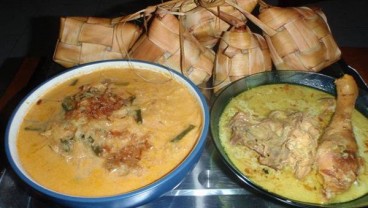 Resep Ketupat Opor Ayam Menu Masakan Saat Lebaran