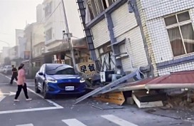 Gempa Taiwan Magnitudo 7,2 SR: Bangunan Rusak dan Listrik Mati