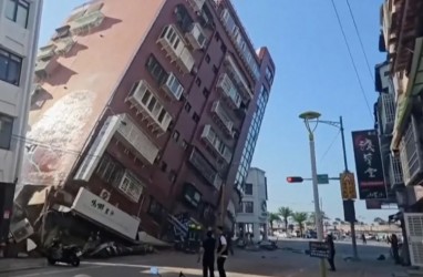 Viral Video Dahsyatnya Gempa Taiwan Magnitudo 7,2 SR