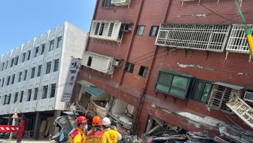 Foto-Foto Dahsyatnya Dampak Gempa Taiwan, Bangunan Ambruk Porak-poranda