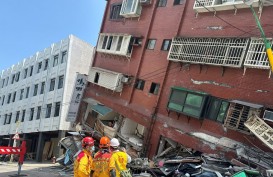 Foto-Foto Dahsyatnya Dampak Gempa Taiwan, Bangunan Ambruk Porak-poranda