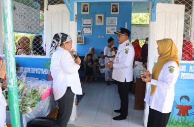 Pj Bupati PPU Tinjau Posyandu Dewi Shinta, Minta Dijadikan Percontohan