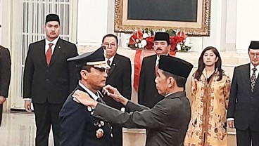 Presiden Lantik Tonny Harjono Jadi KSAU Gantikan Fadjar Prasetyo
