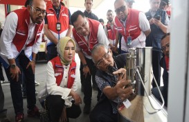 Bos Pertamina Tinjau Kesiapan Satgas Lebaran di Jawa Barat