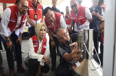 Bos Pertamina Tinjau Kesiapan Satgas Lebaran di Jawa Barat