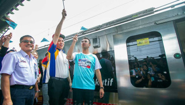 Antusiasme 1000 Mitra Tukang dan Mandor Naik Kereta Eksekutif Dalam Program Mudik Bareng Nippon Paint 2024