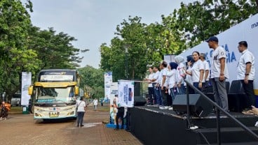 Bank Mandiri Berangkatkan 459 Pemudik Hari Ini di GBK