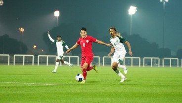 Timnas U-23 Indonesia Tumbang 1-3 dari Arab Saudi