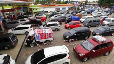 H-2 Lebaran, Tol Palikanci Cirebon Lengang