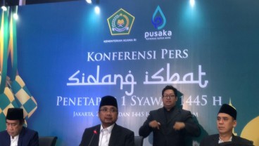 Hari Raya Idulfitri 1445 Hijriah Jatuh pada Rabu 10 April, Menag Yaqut Beri Pesan Ini