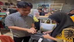Tak Mau Kalah Sama Jokowi, Gibran Ajak Anak-anak Belanja Distro Lokal Jelang Lebaran