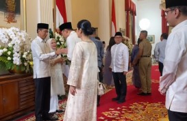 Momen Para Menteri Tak Dapat Keistimewaan dalam Open House Terakhir Jokowi