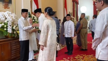 Momen Para Menteri Tak Dapat Keistimewaan dalam Open House Terakhir Jokowi