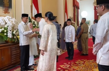 Momen Para Menteri Tak Dapat Keistimewaan dalam Open House Terakhir Jokowi