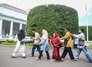 Presiden Joko Widodo Gelar Open House di Istana Negara Untuk Warga