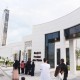 Ribuan Orang Rayakan Idulfitri di Masjid Presiden Joko Widodo Abu Dhabi