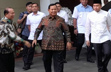 Hari Pertama Lebaran, Prabowo Tiba di Kertanegara Usai Sowan Wapres Maruf