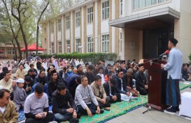 Intip Suasana Idulfitri di KBRI Beijing