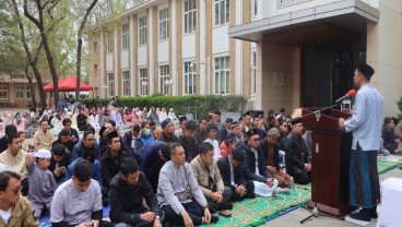 Intip Suasana Idulfitri di KBRI Beijing