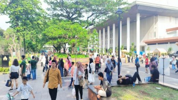 Hari Kedua Lebaran, 20.000 Pengunjung Berlibur ke Taman Mini Indonesia Indah (TMII)