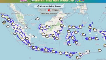 Arus Balik Lebaran 2024, Prakiraan Cuaca Jalur Darat Minggu (14/4) di Seluruh Indonesia
