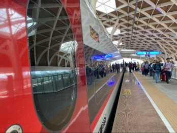 Potret Suasana Stasiun Kereta Cepat Halim di H+4 Lebaran