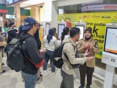 Puncak Arus Balik Lebaran, KAI: 15.200 Pemudik Tiba di Stasiun Gambir Hari Ini