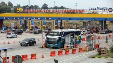 Arus Balik Padat, One Way Tol Kalikangkung Berlaku Lagi Minggu Sore 14 April